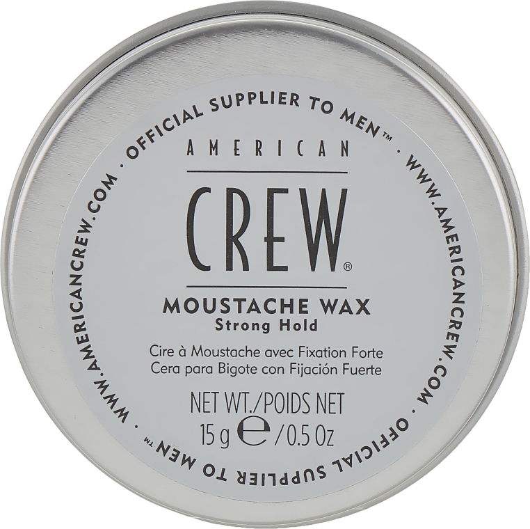 Віск для вусів, сильної фіксації - American Crew Official Supplier to Men Moustache Wax Strong Hold