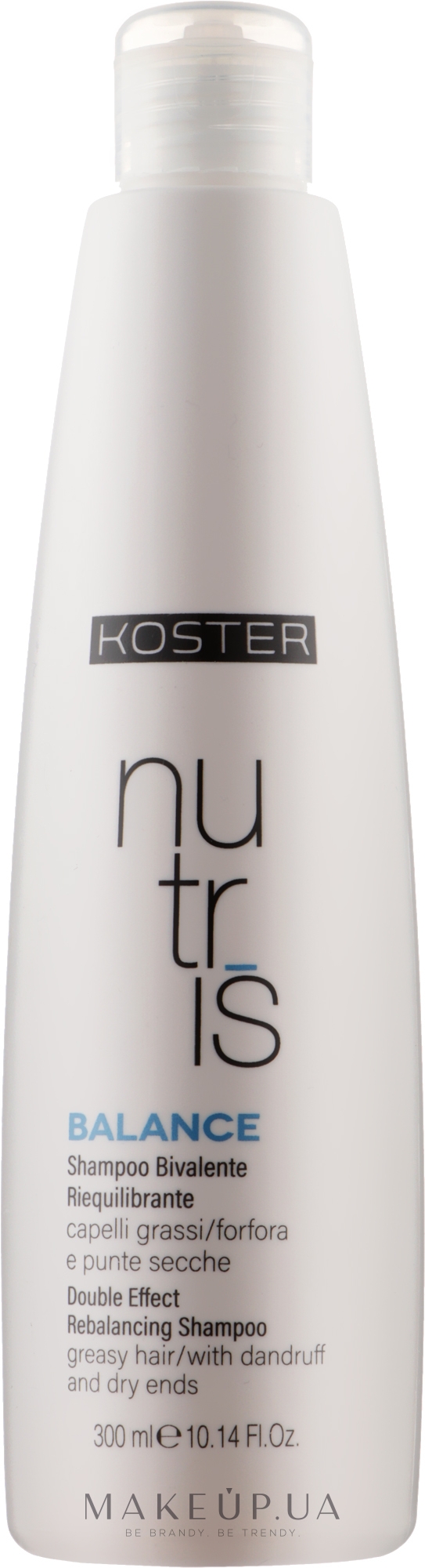 Шампунь для волосся від лупи - Koster Nutris Balance — фото 300ml