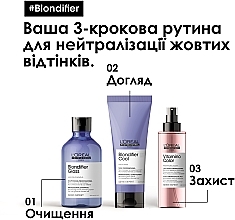 Шампунь для сияния волос, окрашенных в оттенки блонд - L'Oreal Professionnel Serie Expert Blondifier Gloss Shampoo — фото N9