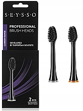 Духи, Парфюмерия, косметика Сменная насадка для зубной щетки, 2 шт. - Seysso Carbon Professional