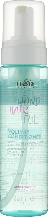 Кондиціонер-мус для об'єму волосся - Itely Hairfashion WondHairFul Volume Conditioner — фото N1