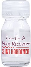 Парфумерія, косметика Затверджувач для нігтів 3 в 1 - Lovely Nail Recovery 3 in 1 Hardener