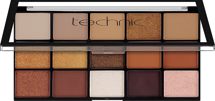Палетка тіней для повік - Technic Cosmetics Pressed Pigment Eyeshadow Palette Boujee — фото N1