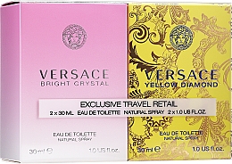 Духи, Парфюмерия, косметика Versace Bright Crystal - Набор (edt/30ml + edt/30ml)