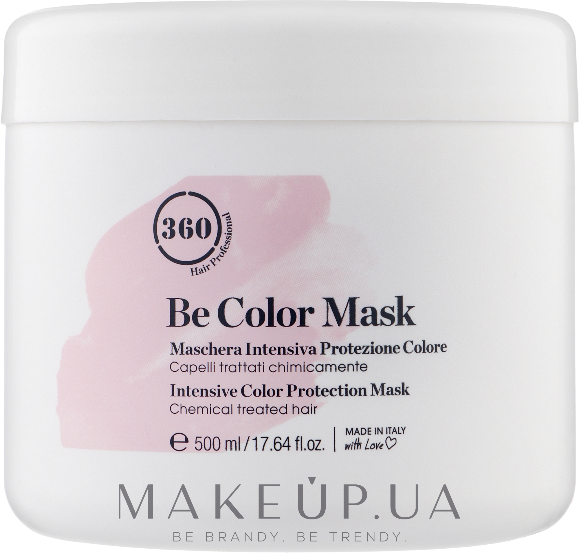 Маска для фарбованого волосся з ожиновим оцтом - 360 Be Color Intencive Color Protection Mask — фото 500ml