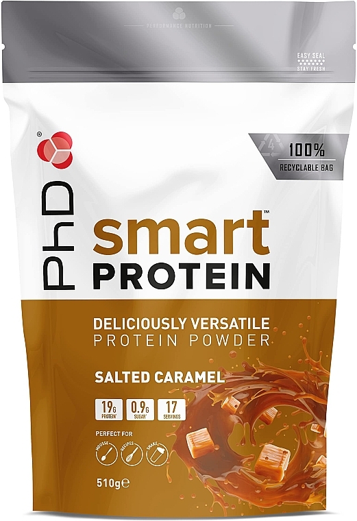 Протеїнова суміш "Солона карамель" - PhD Smart Protein Salted Caramel — фото N1