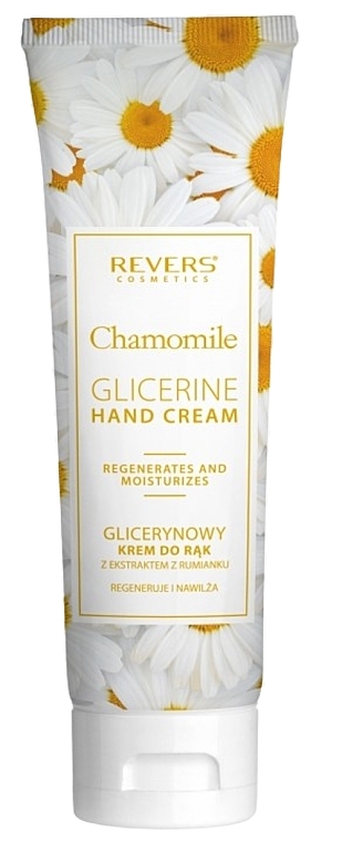 Гліцериновий крем для рук з екстрактом ромашки - Revers Chamomile Glicerine Hand Cream — фото N1