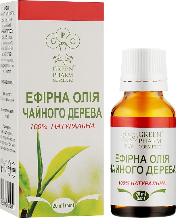 УЦЕНКА Эфирное масло чайного дерева - Green Pharm Cosmetic * — фото N5