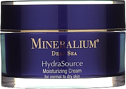 Зволожувальний крем для нормальної і сухої шкіри - Mineralium Dead Sea HydraSource Moisturizing Cream For Normal To Dry Skin — фото N2