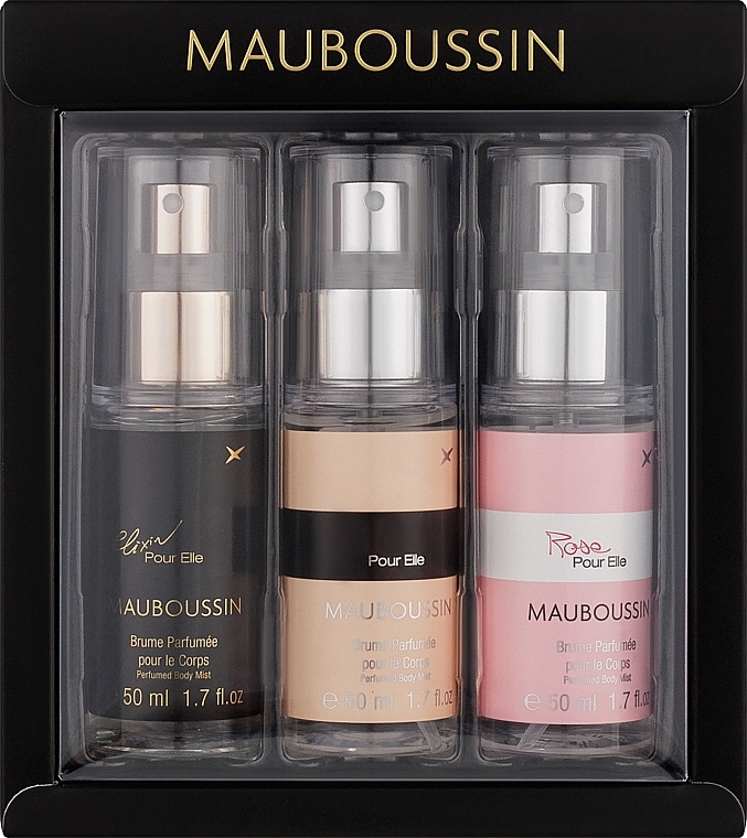 Mauboussin Pour Elle Trio Set - Набор (b/spray/3x50ml) — фото N1