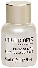 Концентрат для лица - Mila D’Opiz Phyto De Luxe Gold Essence Concentrate — фото N1