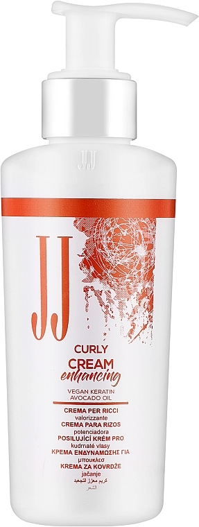 Крем для вьющихся волос - JJ Curly Cream Enhancing — фото N1