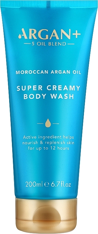 Крем-гель для душа - Argan+ Super Creamy Body Wash — фото N1