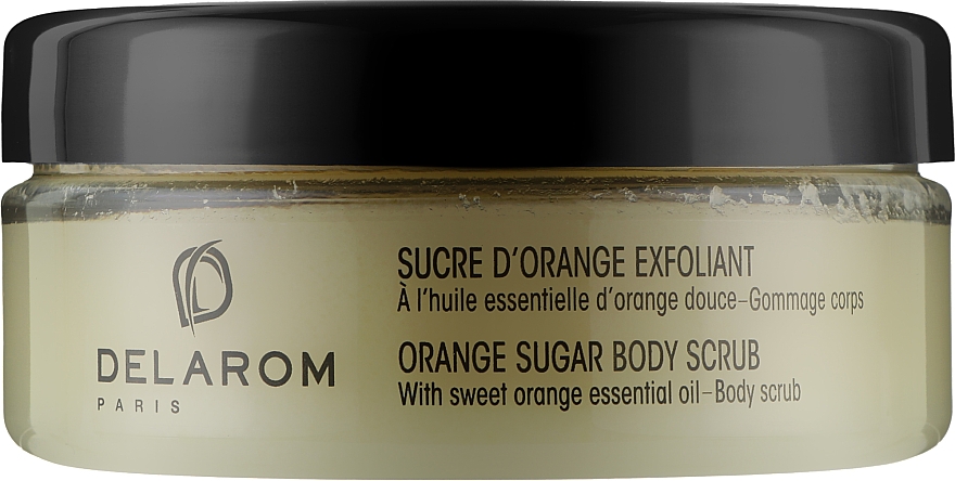 Скраб цукровий для тіла з олією апельсина - Delarom Orange Sugar Body Scrub — фото N1