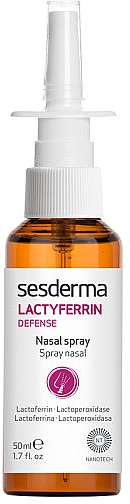 Защитный спрей для носа - Sederma Laboratories Lactyferrin Spray Nasal — фото N1