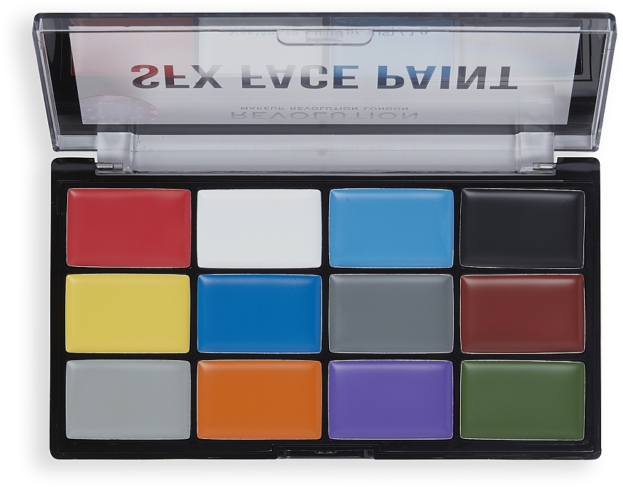 Палитра красок для лица - Makeup Revolution Creator SFX Face Paint Palette — фото N3