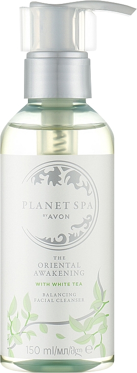 Очищающая гелевая эмульсия для лица - Avon Planet SPA The Oriental Awakening With White Tea Balancing Facial Cleanser — фото N1