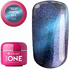 Парфумерія, косметика Гель для нігтів - Silcare Base One Magnetic Chameleon UV Gel Color