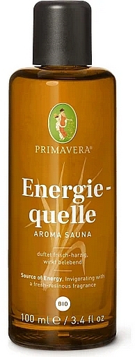 Концентрат для сауны - Primavera Organic Source of Energy Aroma Sauna — фото N1