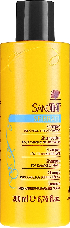 Шампунь для поврежденных волос - SanoTint — фото N2