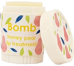 Парфумерія, косметика Бальзам для губ "Медова груша" - Bomb Cosmetics Honey Pear Lip Treatment