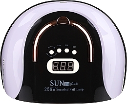 Парфумерія, косметика Світлодіодна УФ-лампа для нігтів, чорно-біла - SUN C4 Plus 256W UVLED Nail Lamp