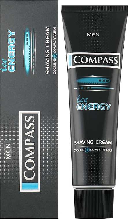 Крем для гоління "Ice Energy" - Compass Black — фото N2
