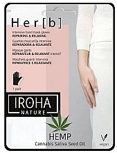 Маска для рук - Iroha Nature Cannabis Hand Mask — фото N1