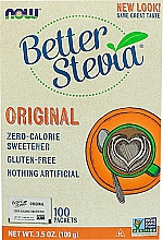 Парфумерія, косметика Натуральний підсолоджувач - Now Foods Better Stevia Original Sweetener