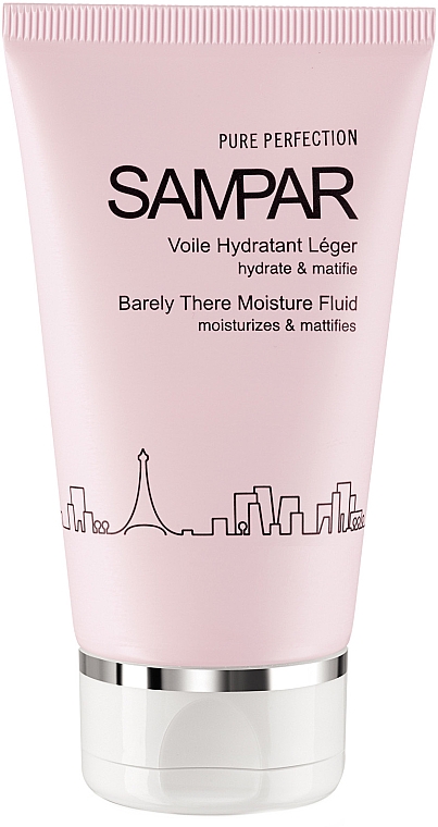 Флюїд для жирної й комбінованої шкіри - Sampar Barely There Moisture Fluid — фото N1