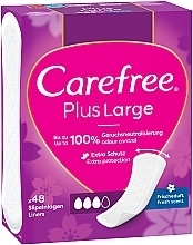 Щоденні гігієнічні прокладки, 48 шт - Carefree Plus Large Fresh Scent — фото N3