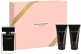 Духи, Парфюмерия, косметика Narciso Rodriguez For Her - Набор (edt/50 ml + b/lot/50 ml + sh/gel/50 ml)