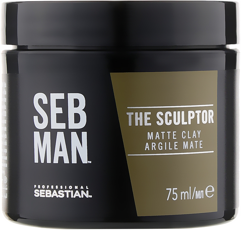 Моделювальна м'ятна глина для волосся - Sebastian Professional SEB MAN The Sculptor — фото N1