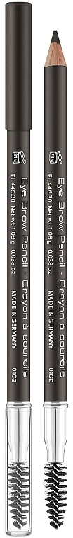 Олівець для брів - Florelle Eyebrow Pencil With Brush — фото N1