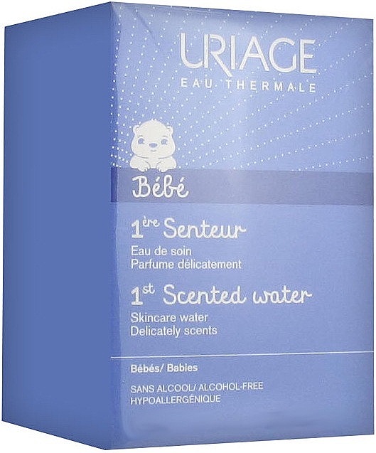 Парфюмированная вода для младенцев - Uriage Baby 1st Scented Skincare Water — фото N2