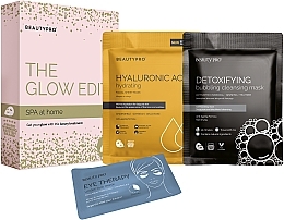 Духи, Парфюмерия, косметика Набор - BeautyPro Spa At Home The Glow Edit (mask/18g + eye/mask/3.5g + mask/25ml)