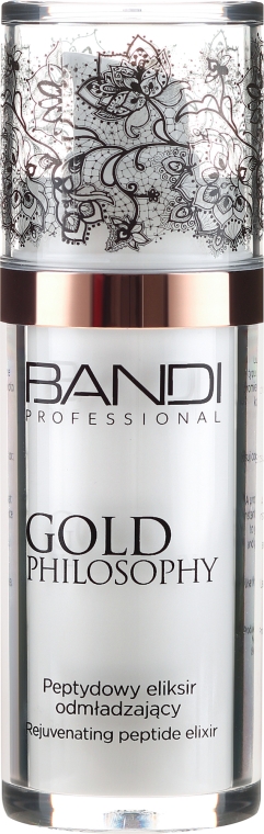 Омолаживающий пептидный эликсир - Bandi Professional Gold Philosophy Rejuvenating Peptide Elixir — фото N2