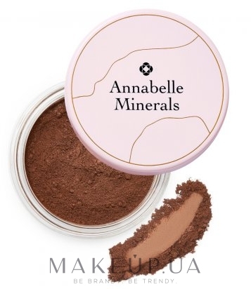 Матирующая пудра для лица - Annabelle Minerals Powder — фото Natural Deep