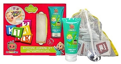 Набор - Cocomelon Bathtime Learning Set (bubble/bath/100ml + toy + bag) — фото N2