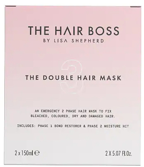 Маска для волос - The Hair Boss The Double Hair Mask — фото N1