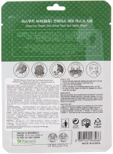 Маска для лица с экстрактом зеленого чая - Amicell Pascucci Good Face Eco Mask Sheet Green Tea — фото N2