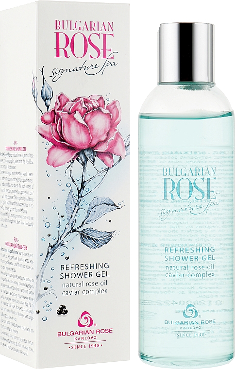 Освіжаючий душ-гель - Bulgarska Rosa Signature SPA Refreshing Shower Gel — фото N1