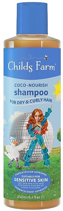 Шампунь для вьющихся сухих волос - Childs Farm Coco-Nourish Shampoo for Curly & Dry Hair — фото N1