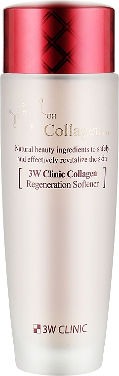 Восстанавливающий тонер с коллагеном - 3w Clinic Collagen Regeneration Softener