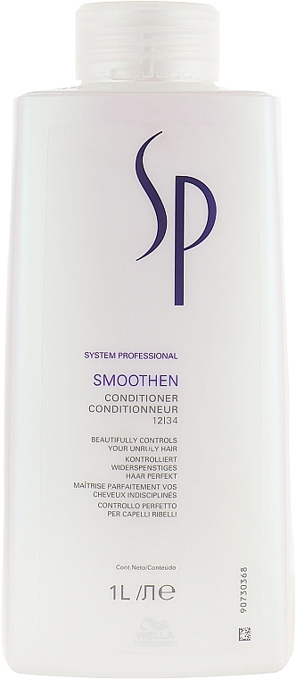 Відновлюючий кондиціонер для гладкості і еластичності волосся - Wella Professionals Wella SP Smoothen Conditioner — фото N3
