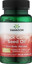 Пищевая добавка "Масло семян черного тмина" - Swanson Black Cumin Seed Oil 500 Mg — фото N1