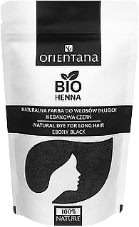 Рослинна фарба для довгого волосся - Orientana Bio Henna Natural For Long Hair — фото N3