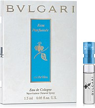 Духи, Парфюмерия, косметика Bvlgari Eau Parfumee au The Bleu - Одеколон (пробник)