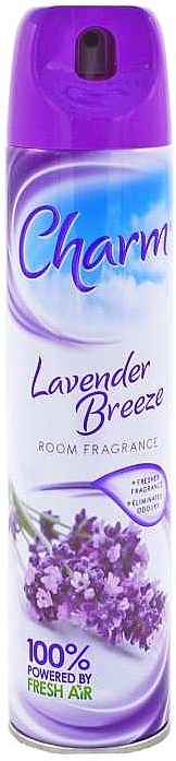 Аерозольний освіжувач повітря "Лаванда" - Charm Room Fragrance Lavender Breeze — фото N1