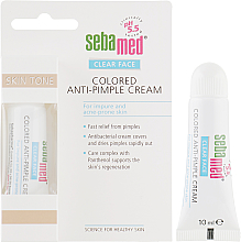 Духи, Парфюмерия, косметика УЦЕНКА Тонирующий крем против акне - Sebamed Clear Face Colored Anti-Pimple Cream *